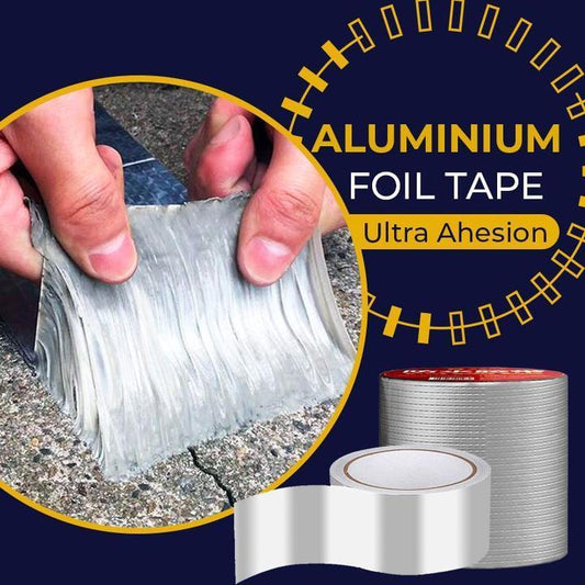 PERMANENT WATER SEAL ALUMINIUM RUBBER TAPE (BUY 1 GET 1 FREE*)