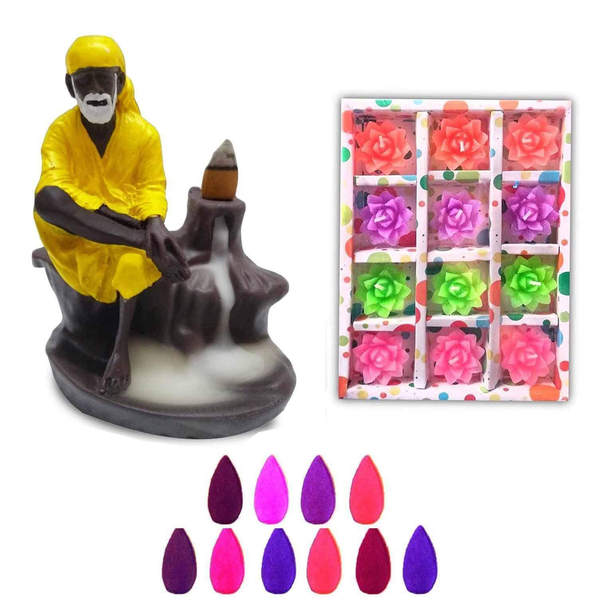Sai Baba Incense Burner