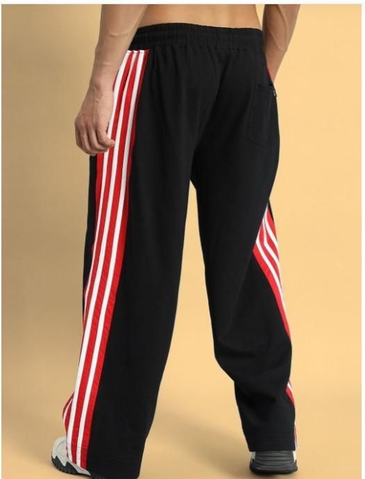 Striped Men Relaced Fit Track Pant