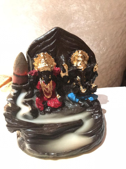 Laxmi Ganesha Incense Burner